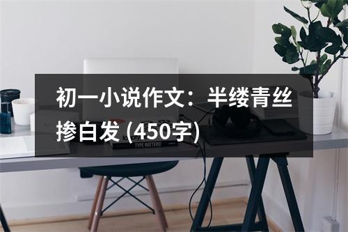 初一小說作文：半縷青絲摻白發(fā) (450字)