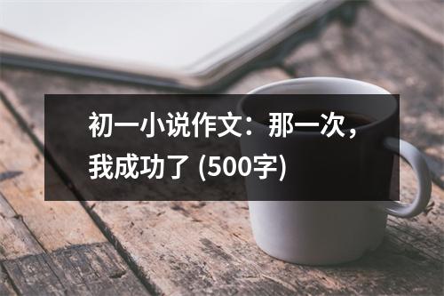 初一小說作文：那一次，我成功了 (500字)