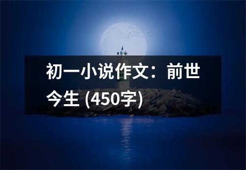 初一小說作文：前世今生 (450字)