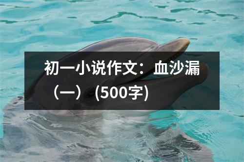 初一小說作文：血沙漏（一） (500字)