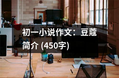 初一小說作文：豆蔻簡(jiǎn)介 (450字)