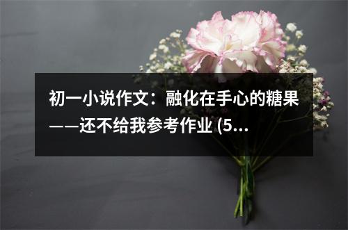 初一小說(shuō)作文：融化在手心的糖果——還不給我參考作業(yè) (550字)