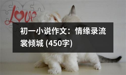 初一小說(shuō)作文：情緣錄流裳傾城 (450字)