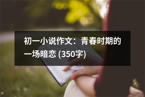 初一小說(shuō)作文：青春時(shí)期的一場(chǎng)暗戀 (350字)