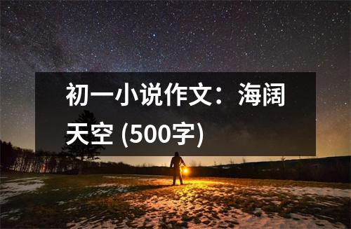 初一小說作文：海闊天空 (500字)