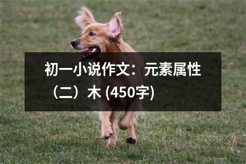 初一小說作文：元素屬性（二）木 (450字)