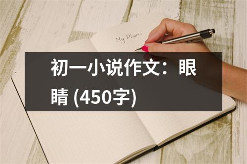 初一小說作文：眼睛 (450字)