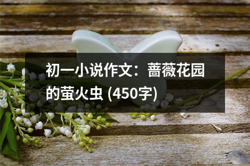 初一小說作文：薔薇花園的螢火蟲 (450字)