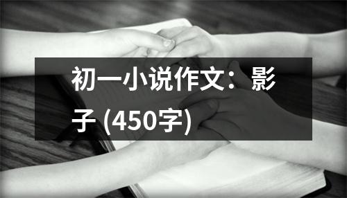 初一小說作文：影子 (450字)