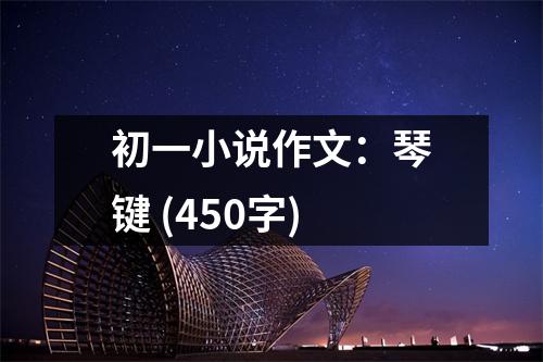 初一小說(shuō)作文：琴鍵 (450字)