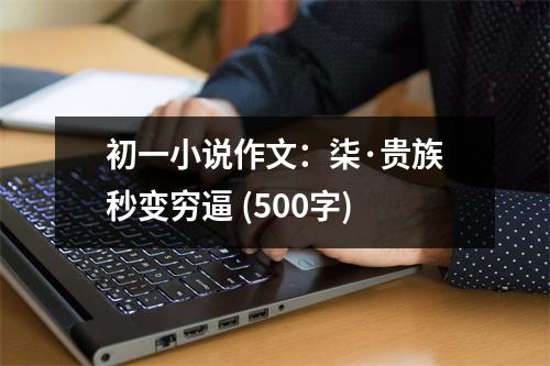 初一小說作文：柒·貴族秒變窮逼 (500字)
