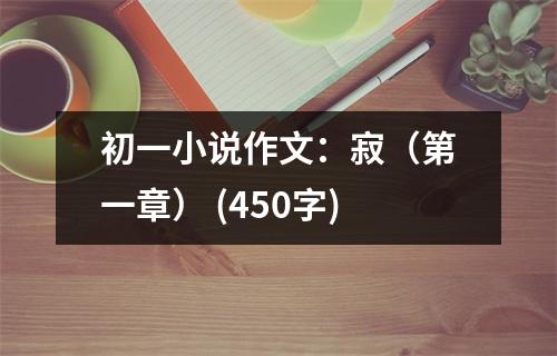 初一小說作文：寂（第一章） (450字)