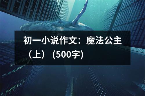 初一小說作文：魔法公主（上） (500字)