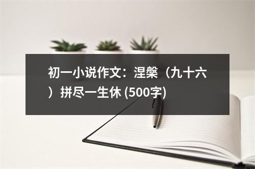 初一小說(shuō)作文：涅槃（九十六）拼盡一生休 (500字)