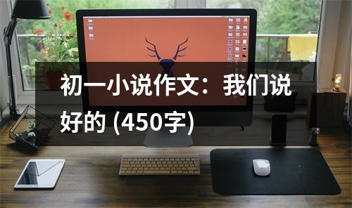 初一小說作文：我們說好的 (450字)