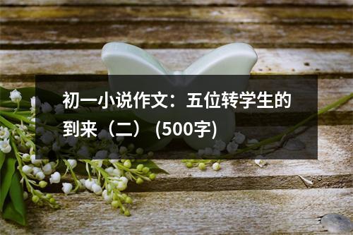 初一小說作文：五位轉(zhuǎn)學(xué)生的到來（二） (500字)