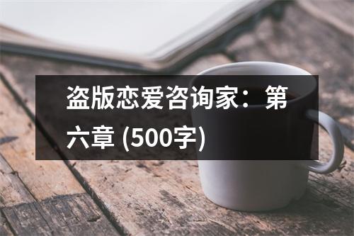 盜版戀愛咨詢家：第六章 (500字)