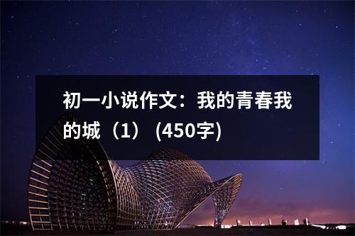 初一小說作文：我的青春我的城（1） (450字)