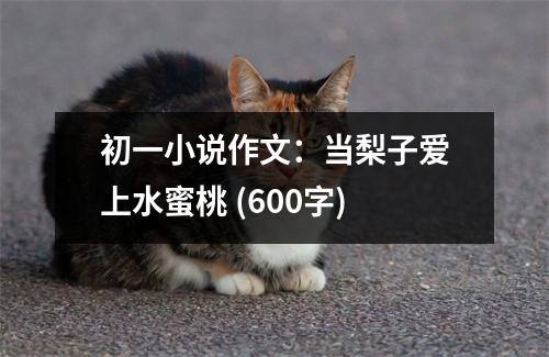 初一小說作文：當(dāng)梨子愛上水蜜桃 (600字)