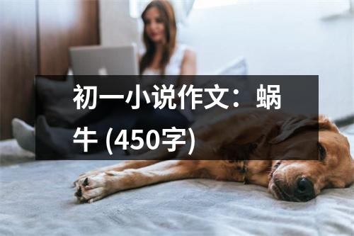 初一小說(shuō)作文：蝸牛 (450字)