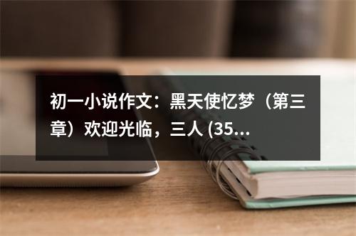 初一小說作文：黑天使憶夢（第三章）歡迎光臨，三人 (350字)