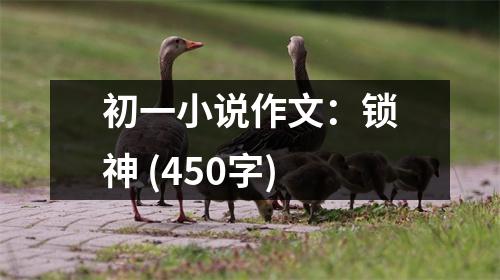 初一小說作文：鎖神 (450字)
