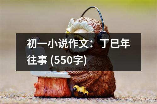 初一小說作文：丁巳年往事 (550字)