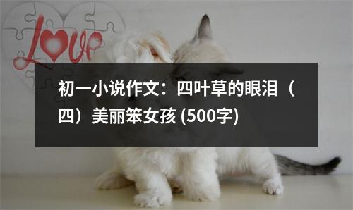 初一小說作文：四葉草的眼淚（四）美麗笨女孩 (500字)