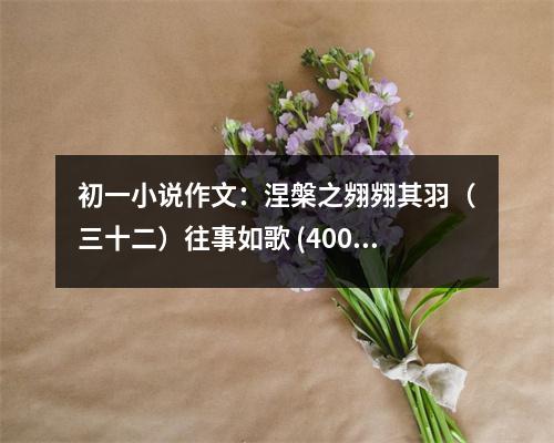 初一小說作文：涅槃之翙翙其羽（三十二）往事如歌 (400字)