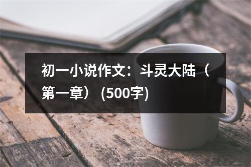 初一小說作文：斗靈大陸（第一章） (500字)
