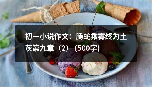 初一小說作文：騰蛇乘霧終為土灰第九章（2） (500字)
