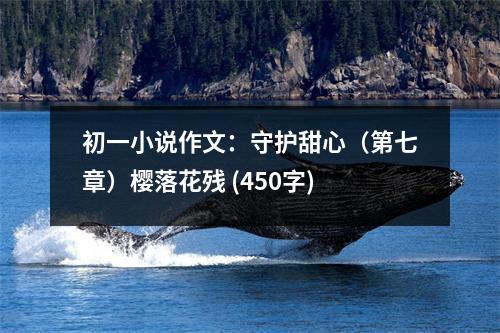 初一小說作文：守護甜心（第七章）櫻落花殘 (450字)