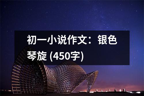 初一小說作文：銀色琴旋 (450字)