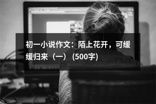 初一小說作文：陌上花開，可緩緩歸來（一） (500字)