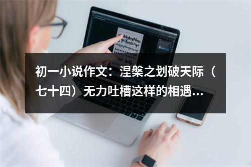 初一小說(shuō)作文：涅槃之劃破天際（七十四）無(wú)力吐槽這樣的相遇 (450字)