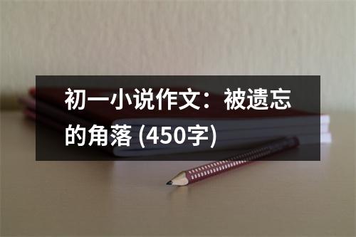 初一小說作文：被遺忘的角落 (450字)