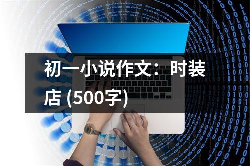 初一小說作文：時裝店 (500字)