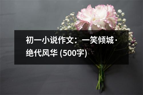 初一小說作文：一笑傾城·絕代風(fēng)華 (500字)